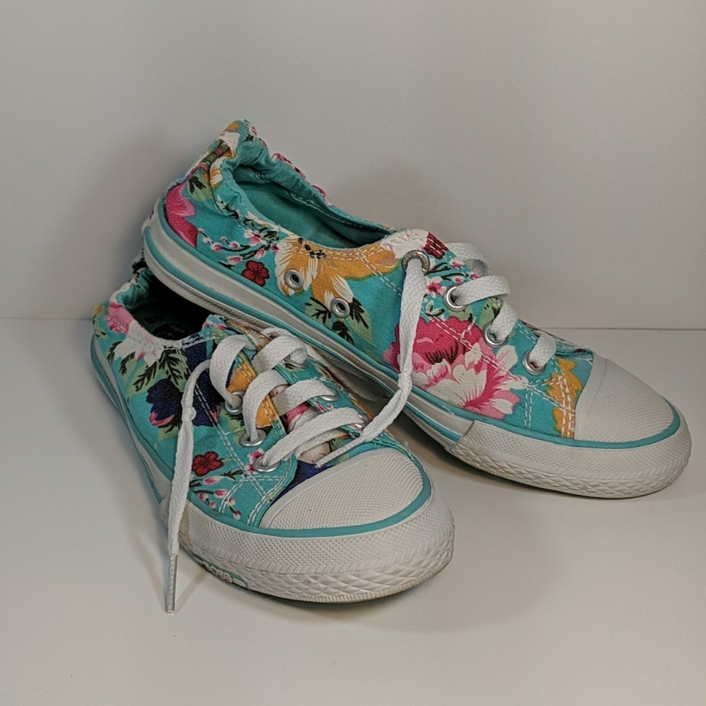 BOBS by Skechers-Utopia Turfs in Turquoise Sz 6